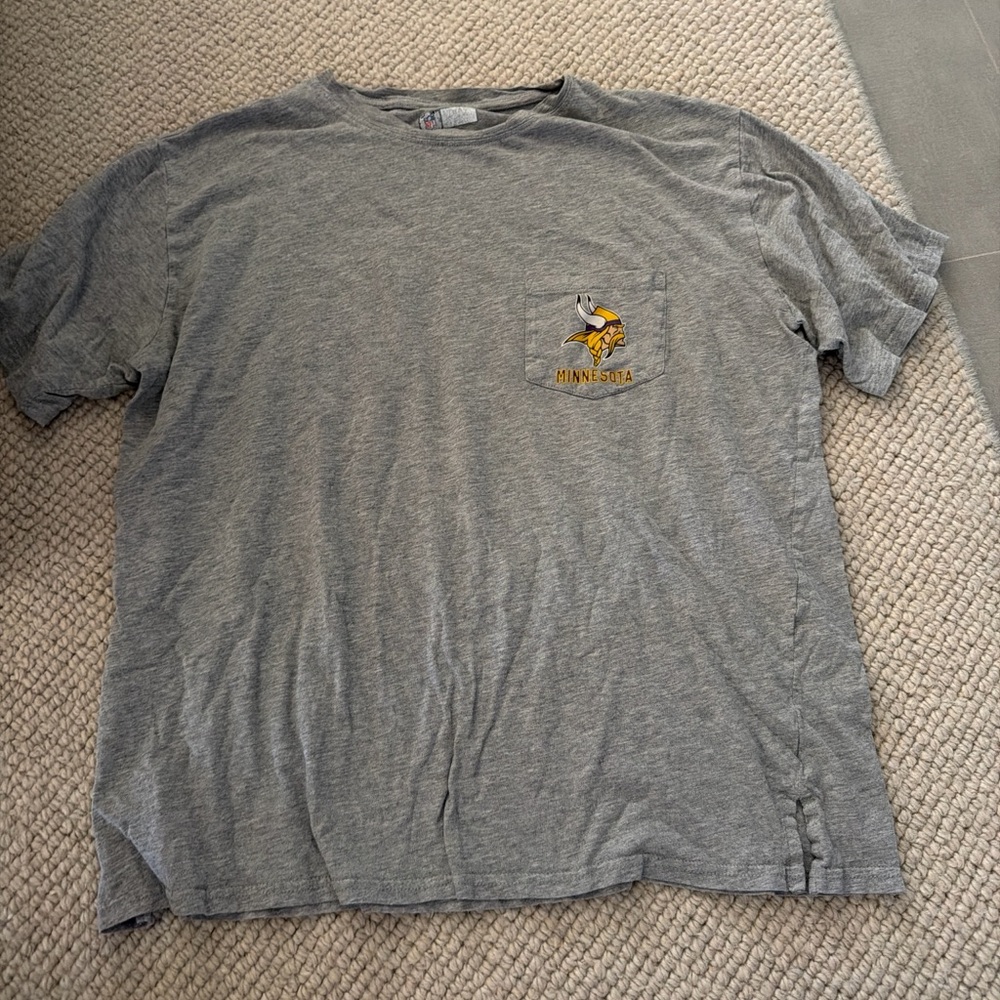 Gray Minnesota Graphic T-Shirt